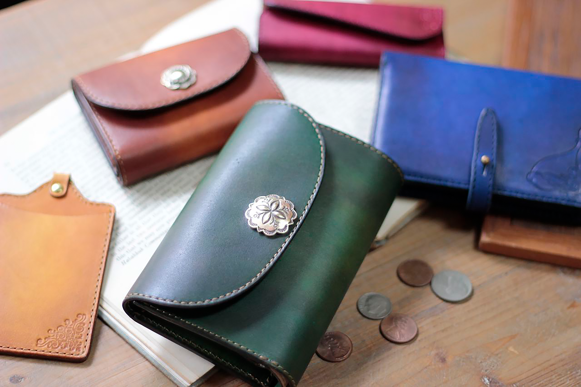 ヴァンダンジュ　手染め小物