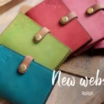 手染めのパスケース